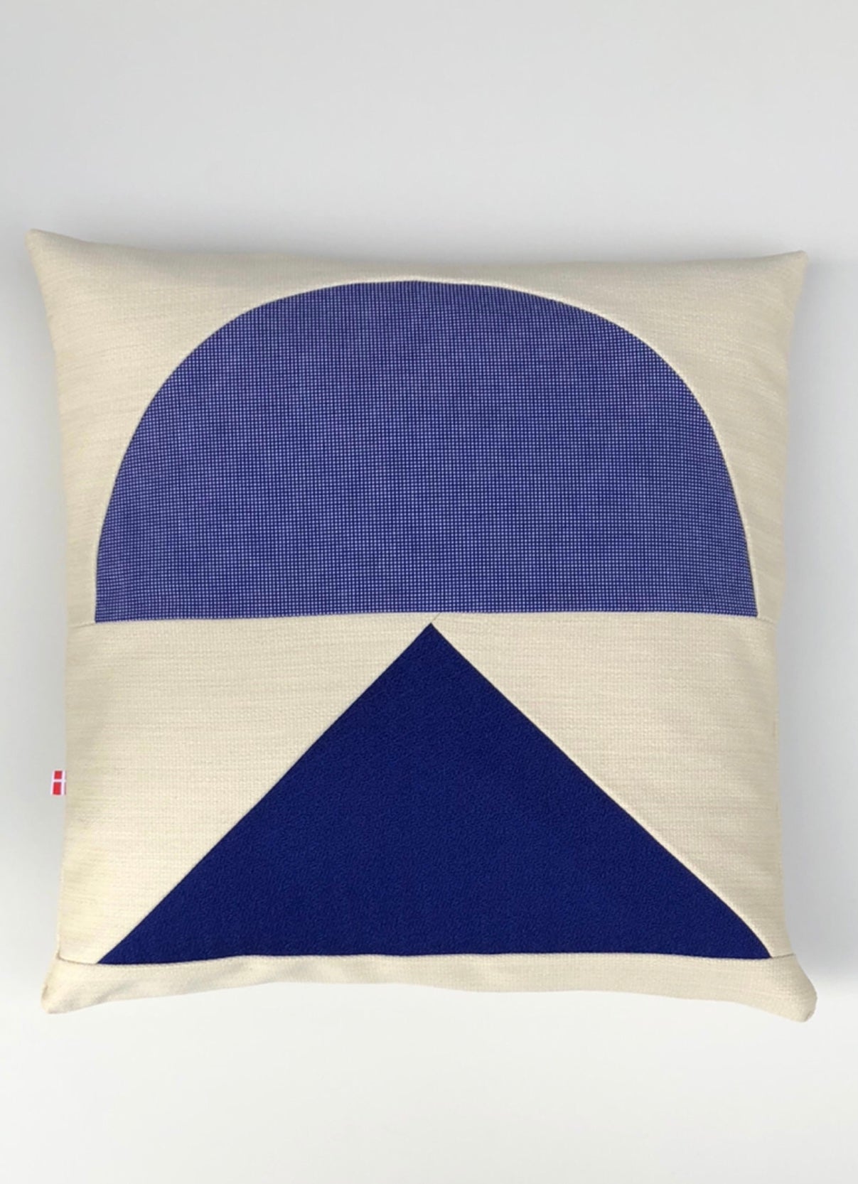 Cushion + Pillow Case geometri blue