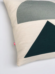 Cushion + Pillow Case green
